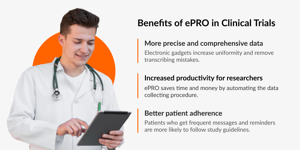 Benefits of ePRO in Clinical Trials